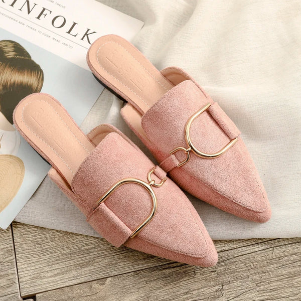 Flat Shoes Women Spring/autumn Chaussures Plates Outdoor Mules Shoes Zapatos Planos De Mujer Casual Sapatilha Feminina Moccasins